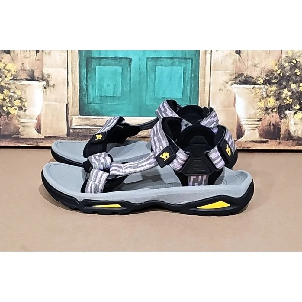 CAMEL CROWN Mens Outdoor Hiking Sandal Adjustable Waterproof Size 9